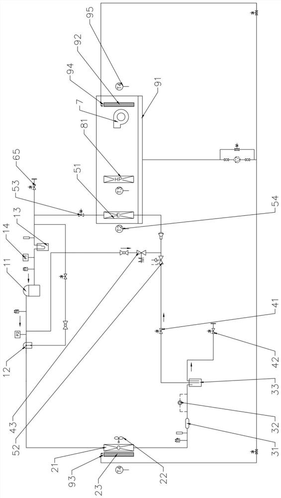 An air conditioning unit with cold storage function and its control method