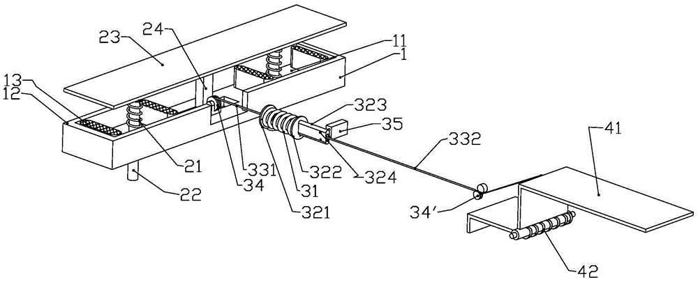 Parking space management device