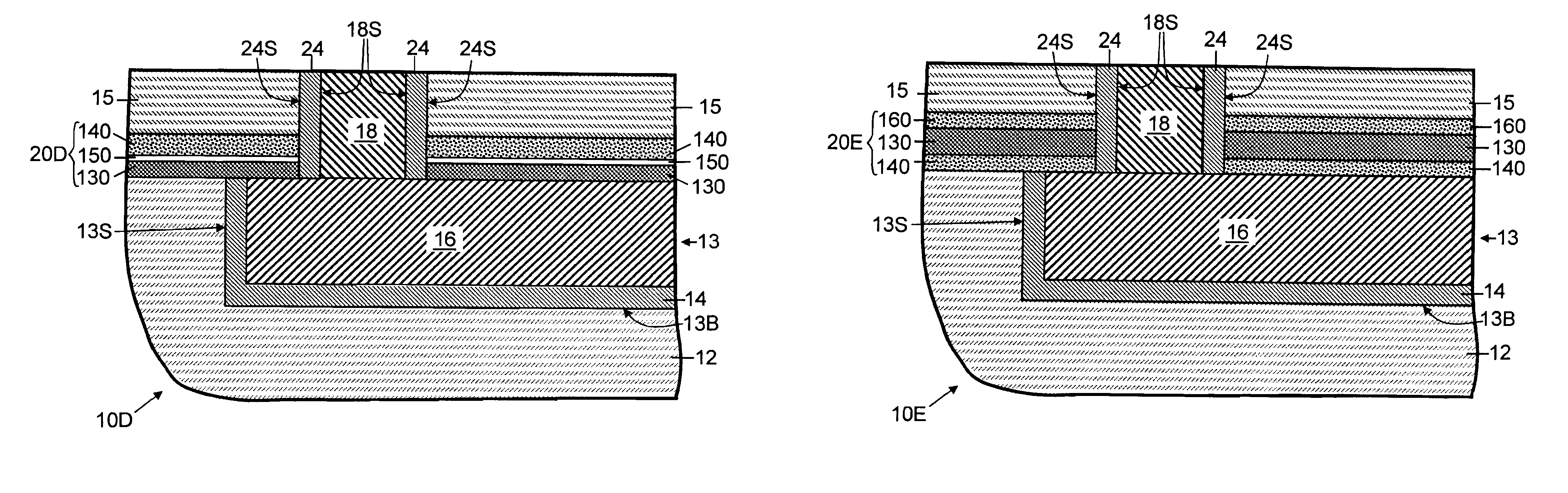 Embedded nano UV blocking and diffusion barrier for improved reliability of copper/ultra low K interlevel dielectric electronic devices