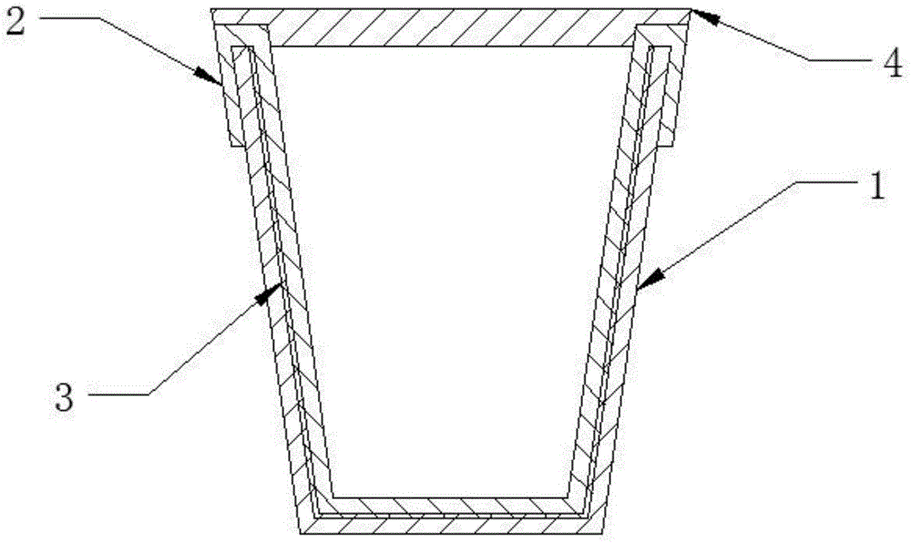 Double-layer heat-insulation paper cup