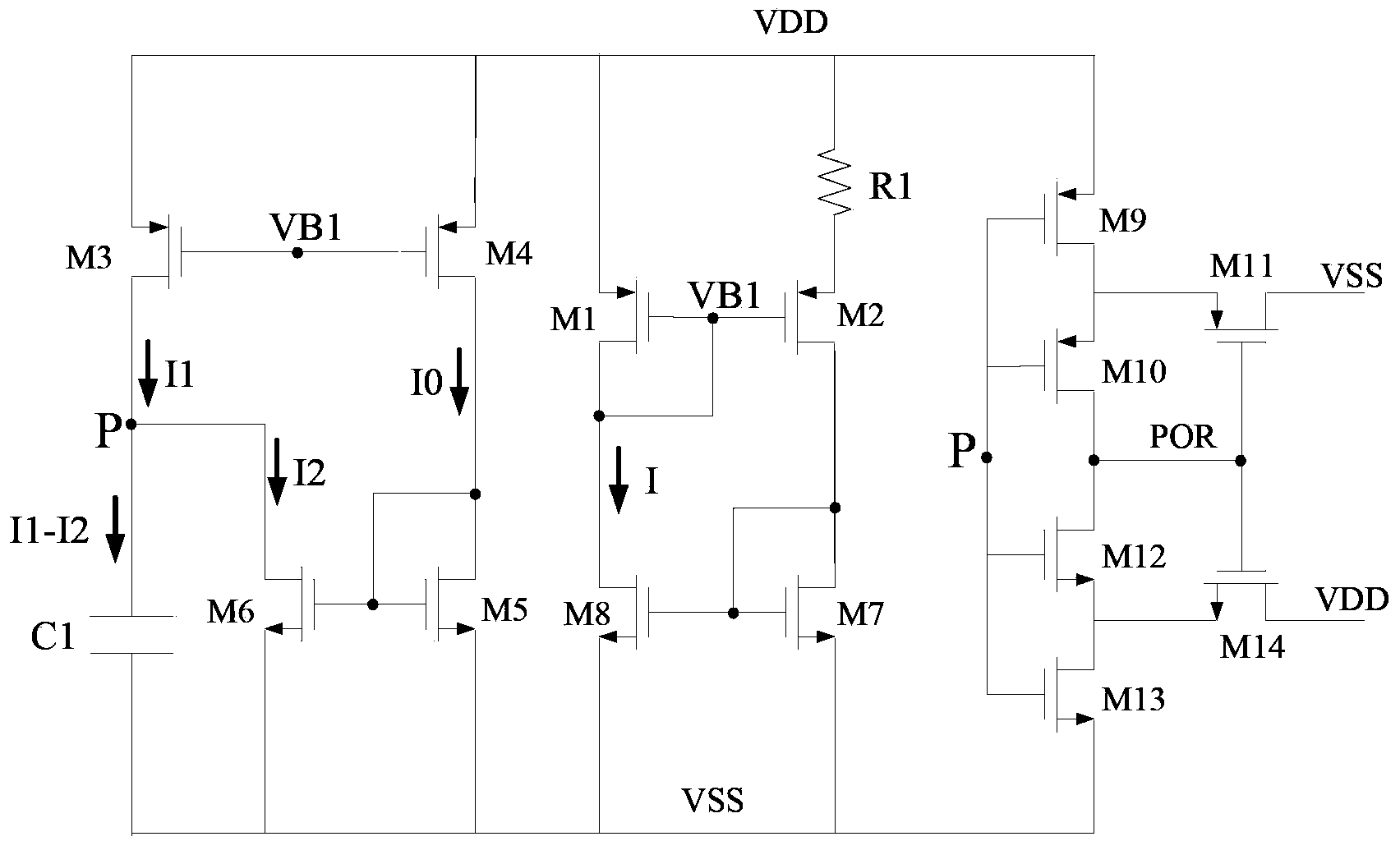 Power-on reset circuit