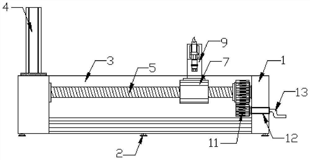 An imaging experiment teaching device for middle school physics learning