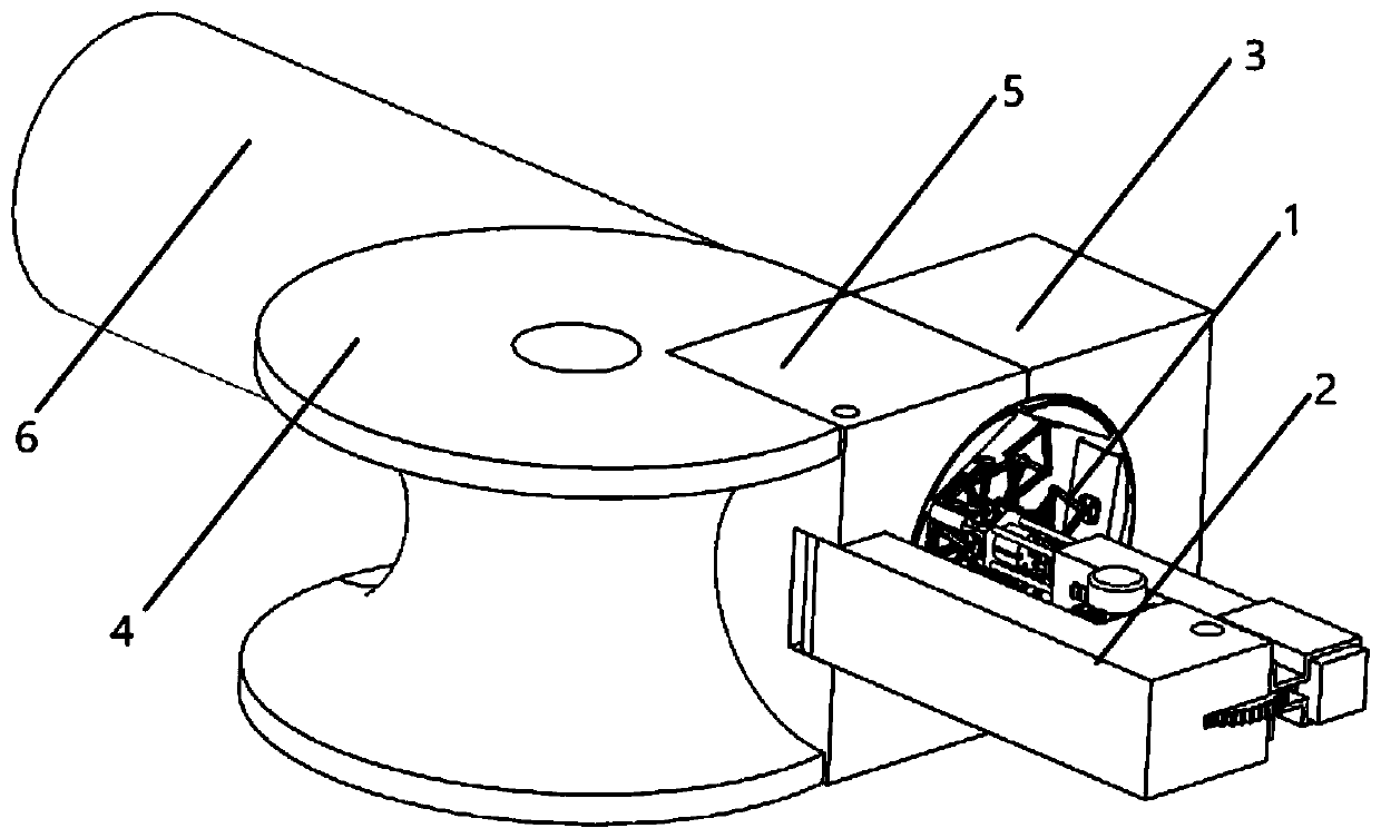 Supporting and shape preserving device for clamped section of metal pipe fitting