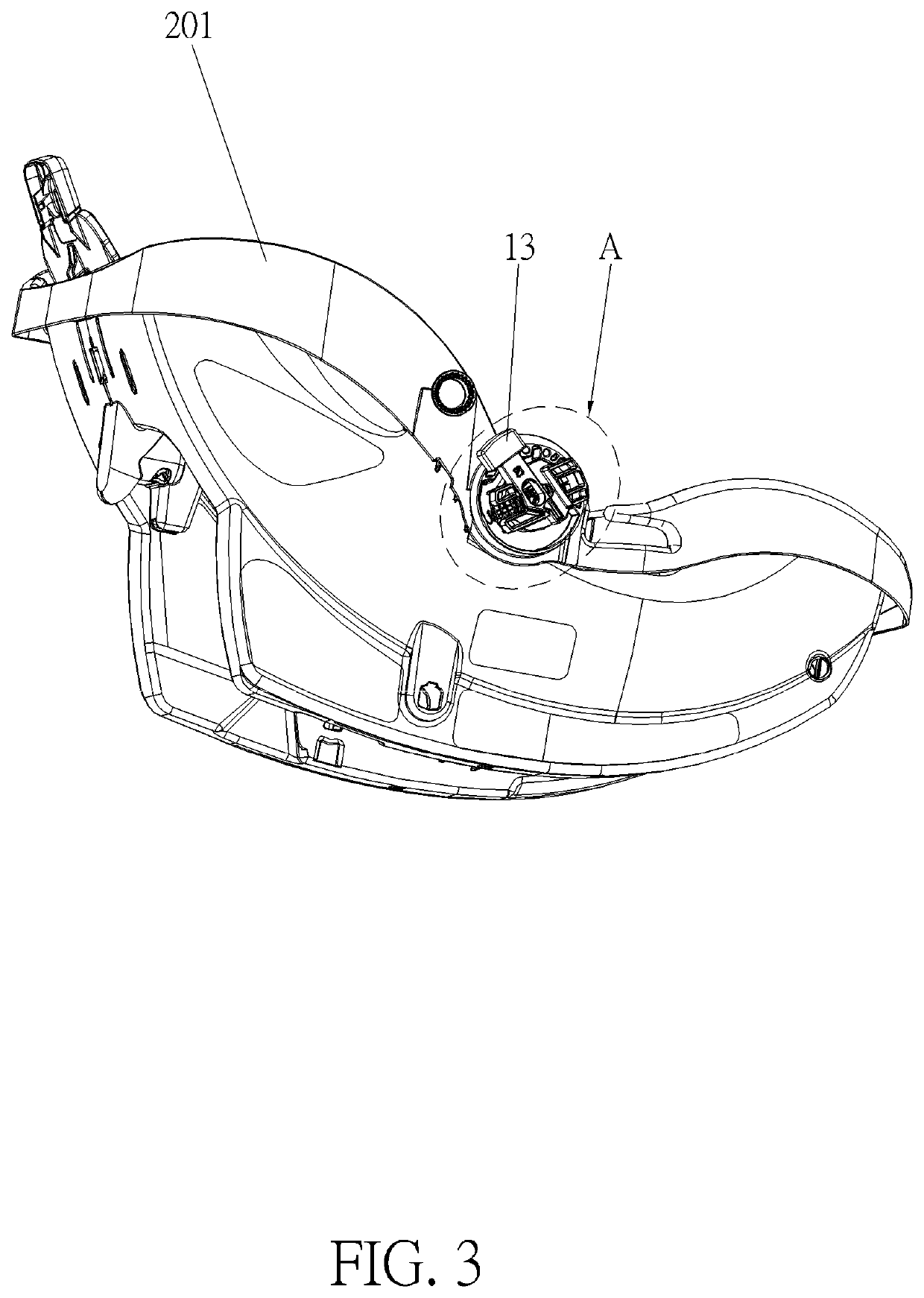 Handle adjusting mechanism and child carrier