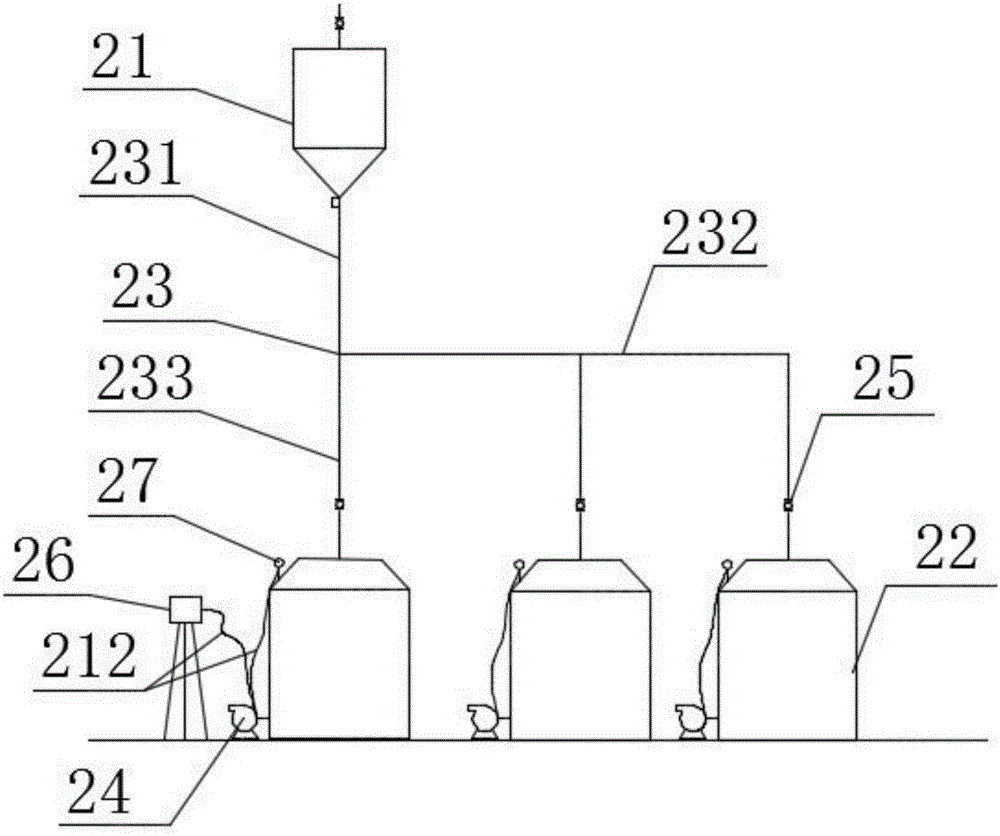 Automatic feeding system for water-based paint, and method for automatically feeding reaction kettle