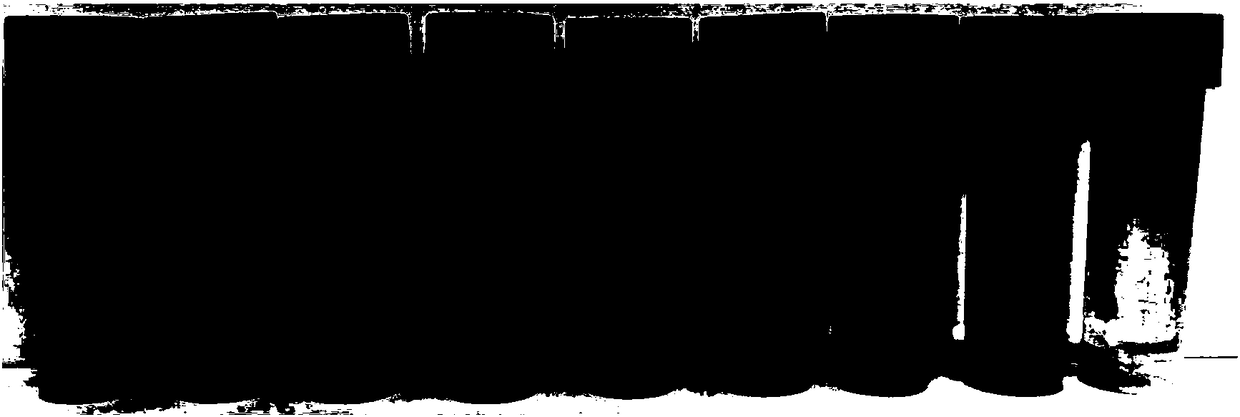 Method for detecting cross-linking degree of cross-linked starch