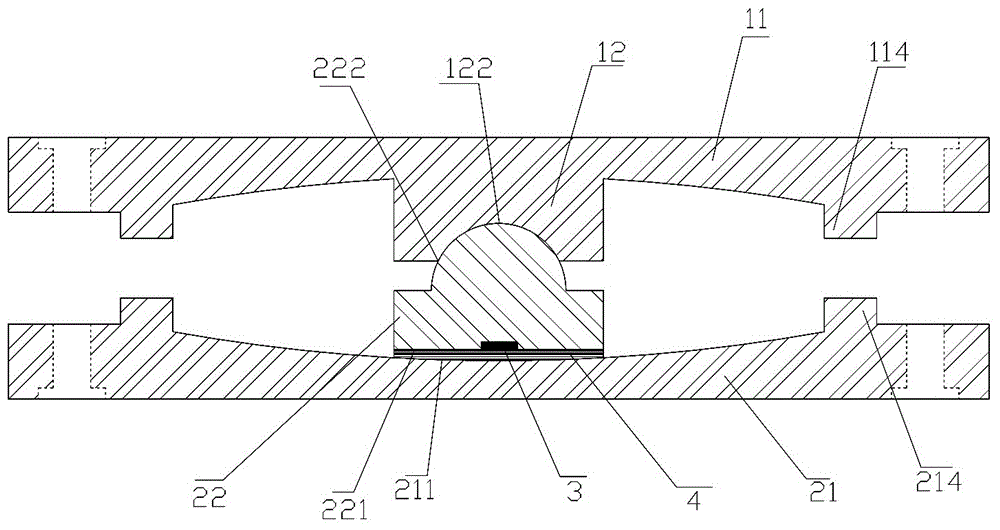 A friction pendulum vibration isolation device and its pressure monitoring structure