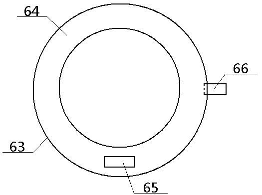 Ventilating die assembling system with external ring cavity