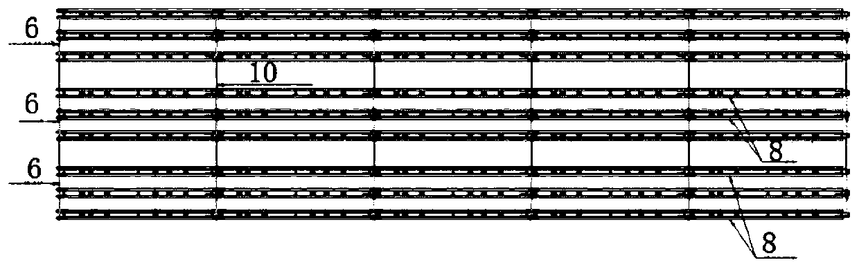 Construction method for canal penetration drainage of underground utility pipe gallery