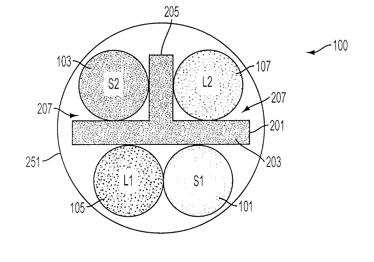 Separator spline and cables using same