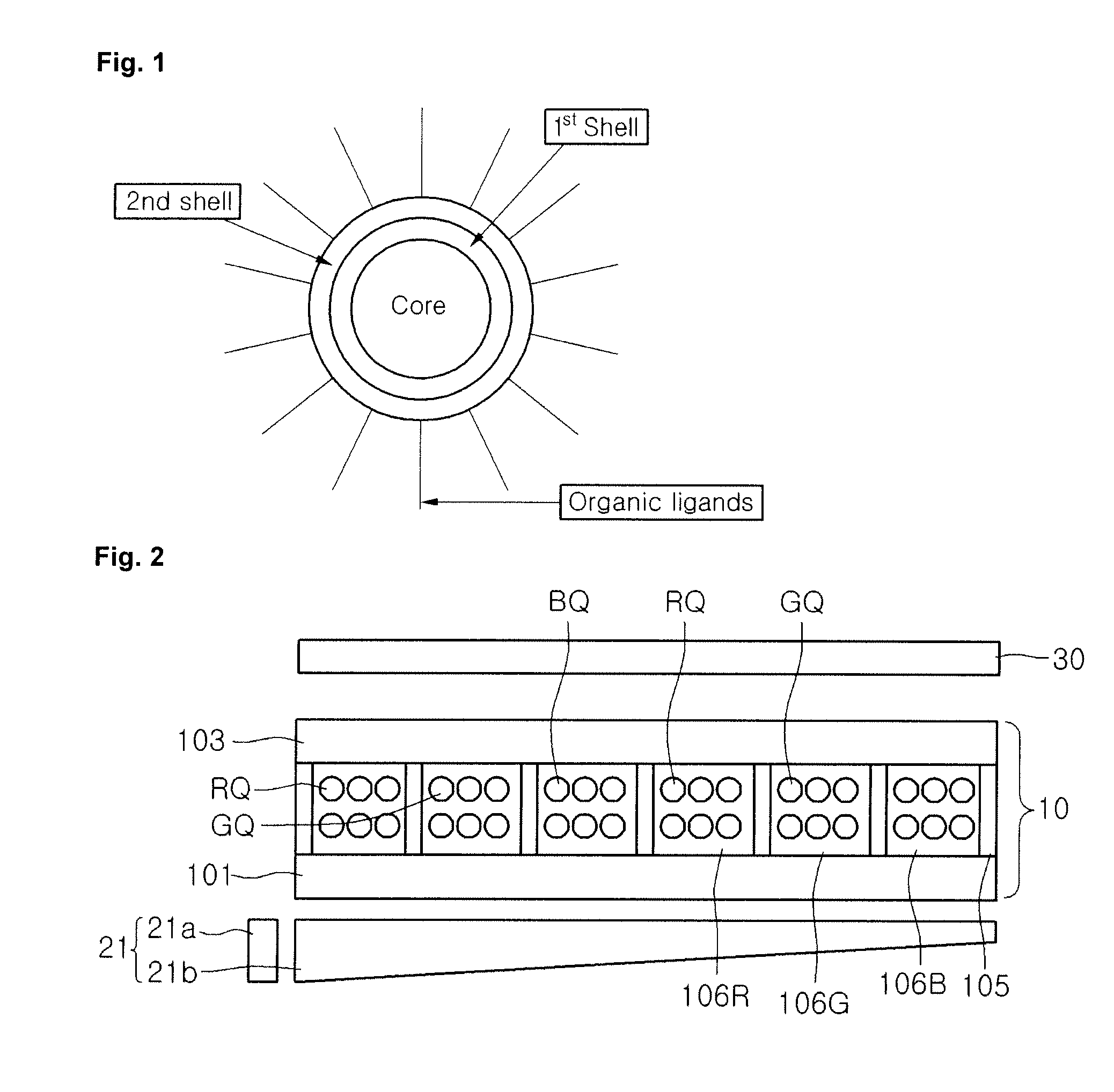 Display device using quantum dot