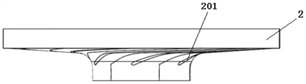 Medium-specific-speed centrifugal pump with double-outlet volute