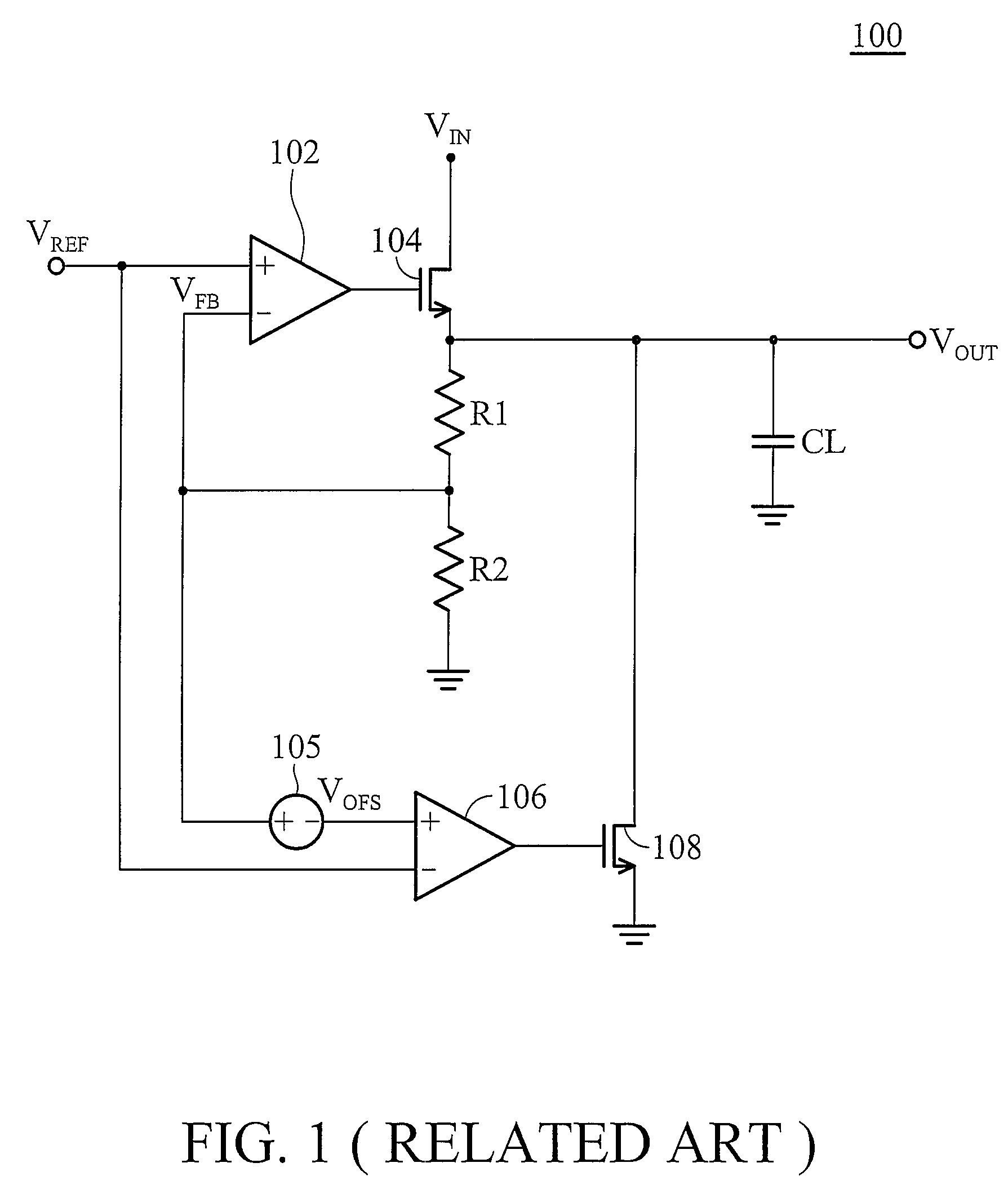 Voltage regulator having fast response to abrupt load transients