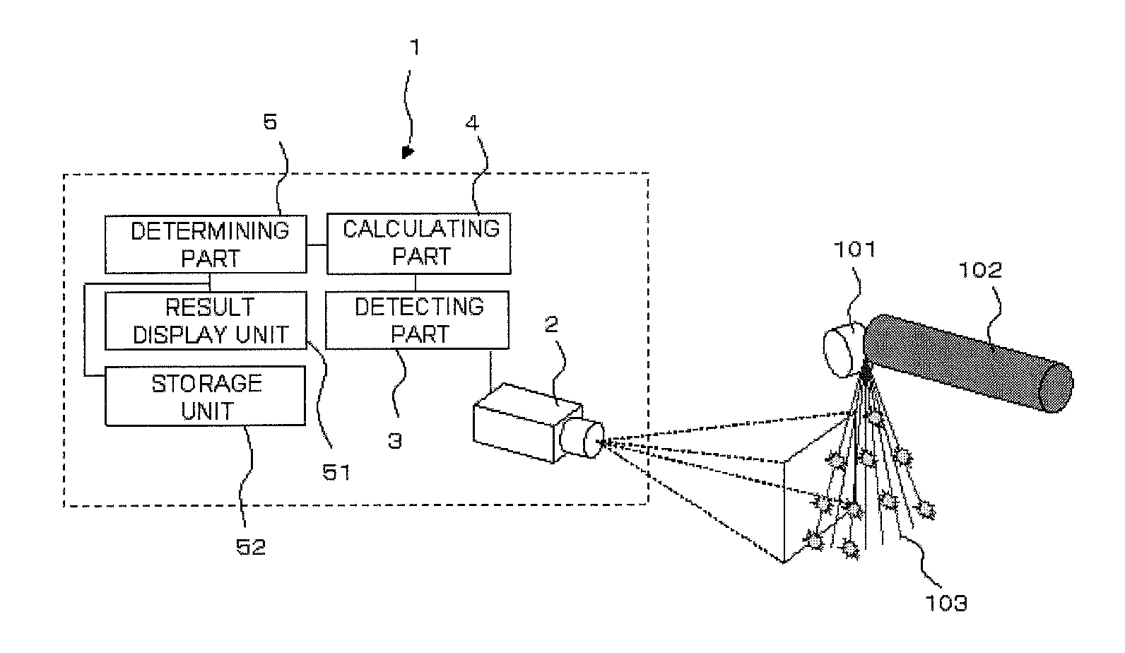 Material determining apparatus for steel product and material determining method for steel product