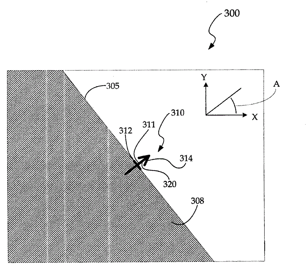 System and method for obtaining images with offset utilized for enhanced edge resolution