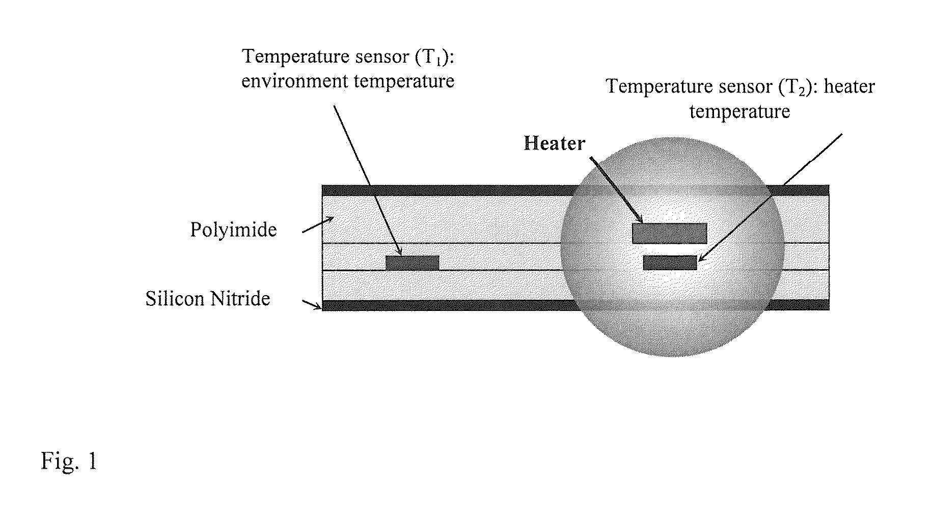 Microchip sensor for continuous monitoring of regional blood flow