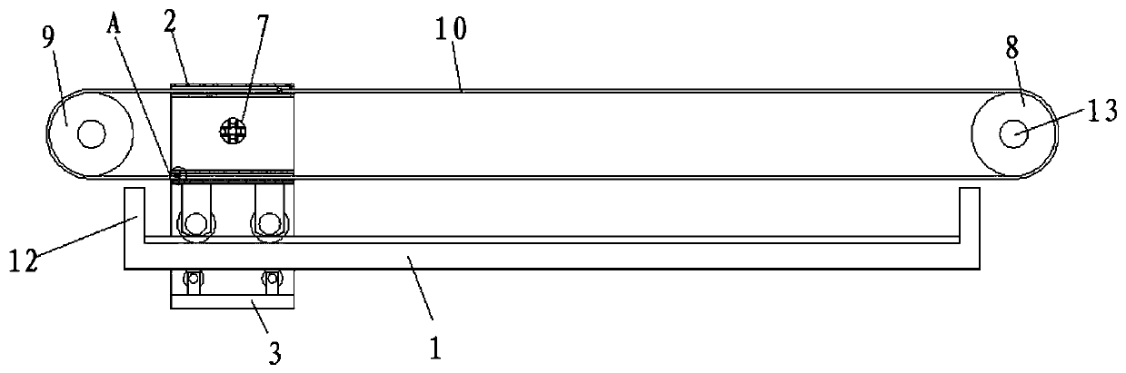 Yarn discharging mechanism of yarn double twister