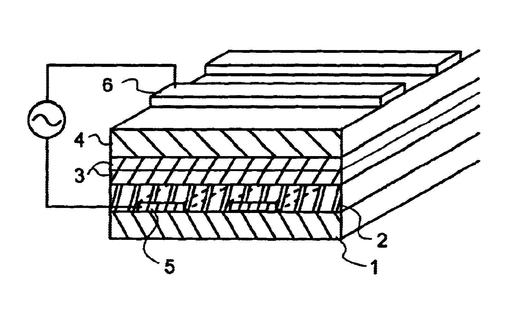 Phosphor multilayer and EL panel