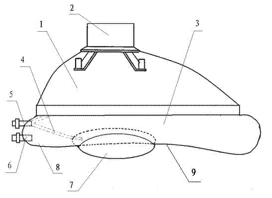 Leakproof anaesthetic mask