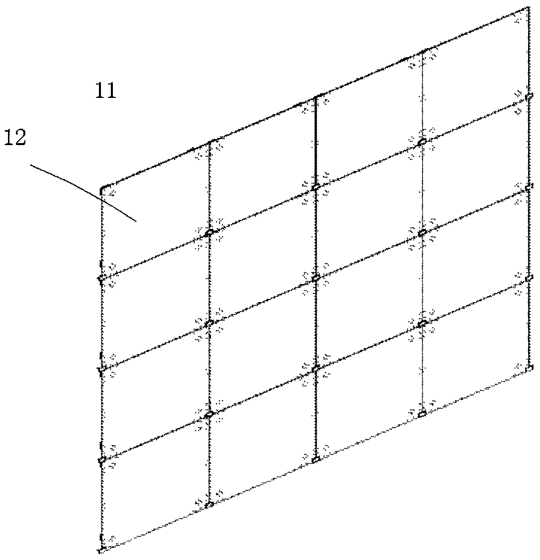 Manual target for measuring downward atmospheric long-wave radiation and method for producing same