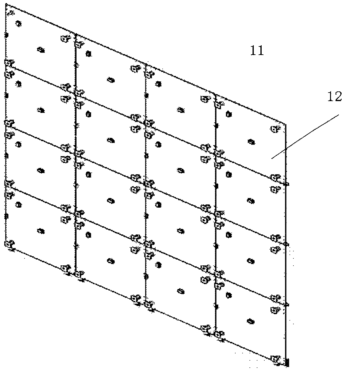 Manual target for measuring downward atmospheric long-wave radiation and method for producing same