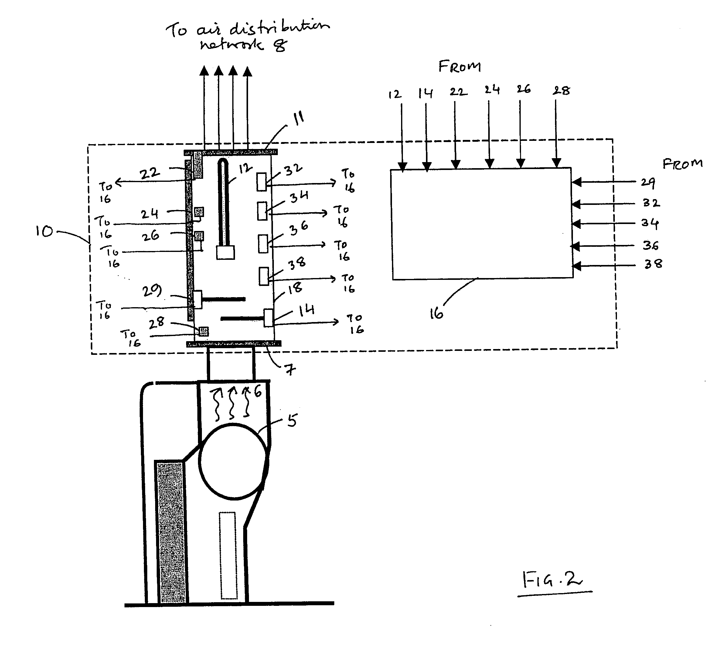 System and method of air quality control for air-conditioning devices