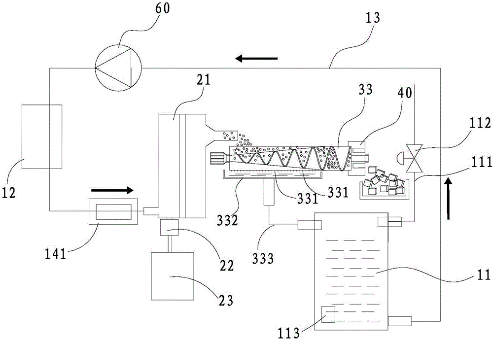 Ice making device