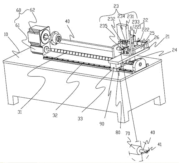 Full-automatic spring shaped coil winder