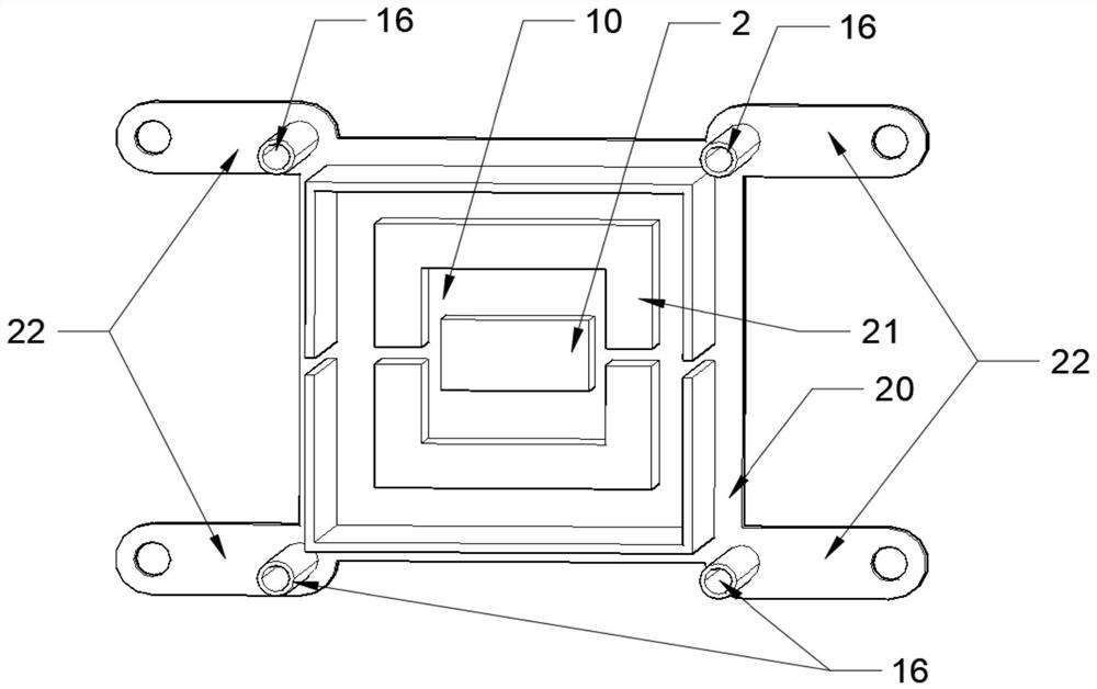 Breathing depth and breathing frequency measuring device and method based on inertial measurement units