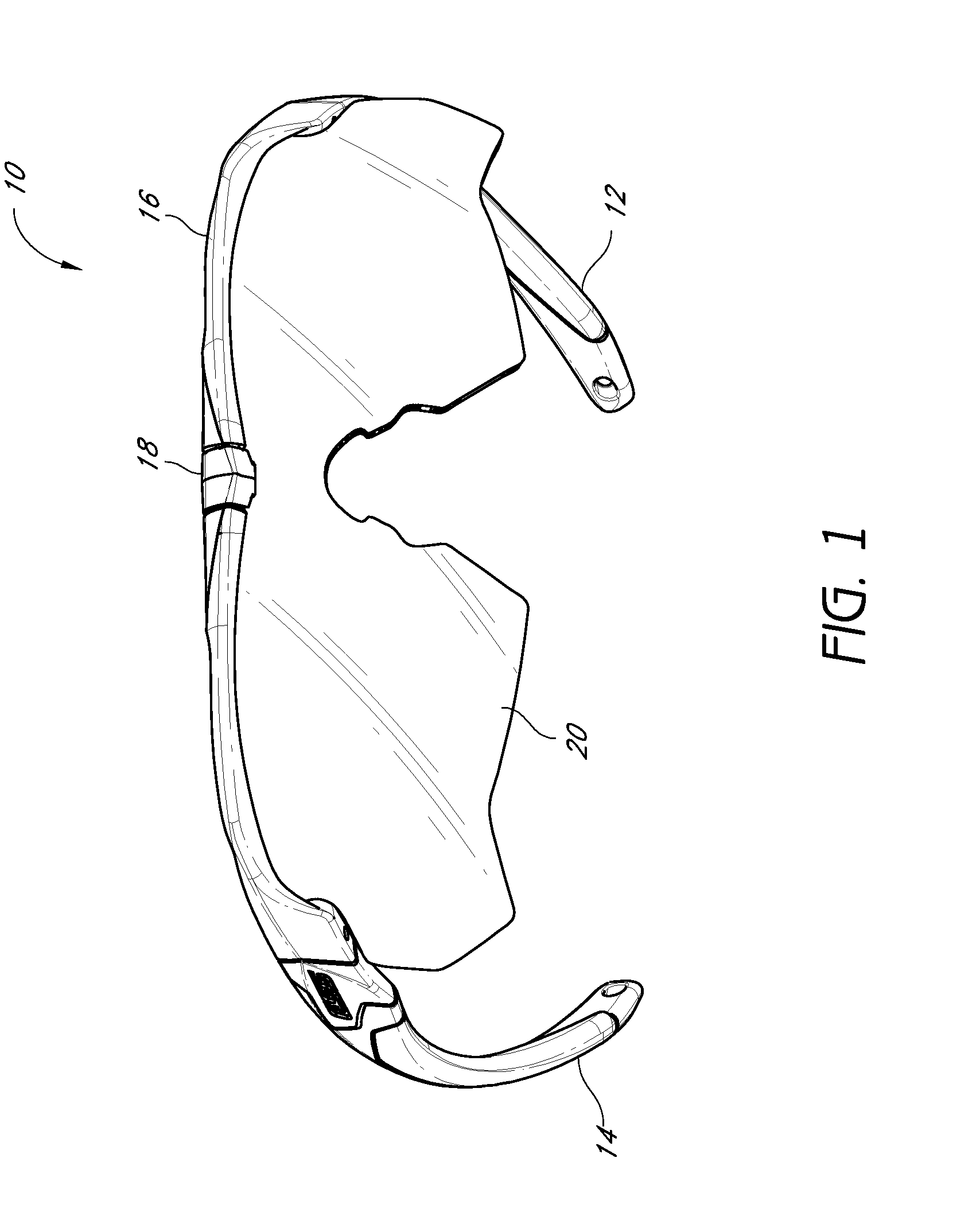 Eyewear with enhanced ballistic resistance