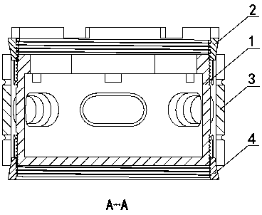 A circular expansion type wiring cassette