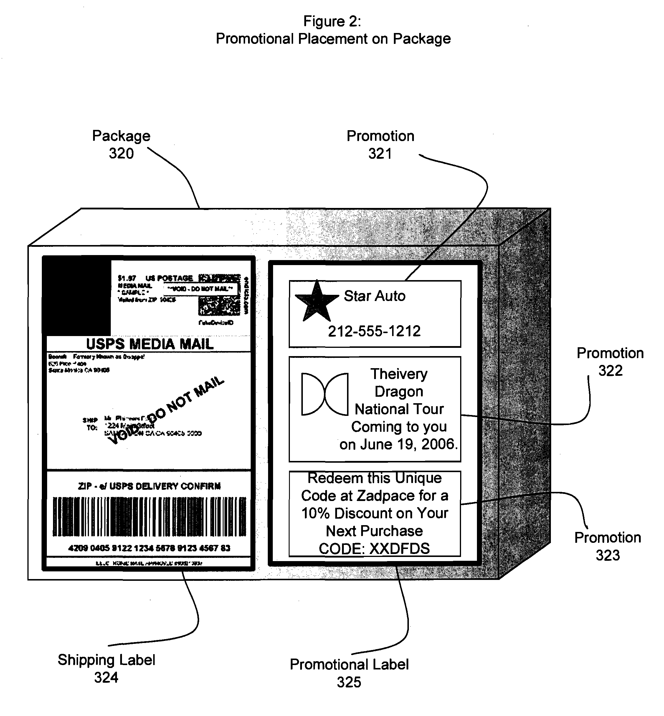 Parcel Advertising System and Method