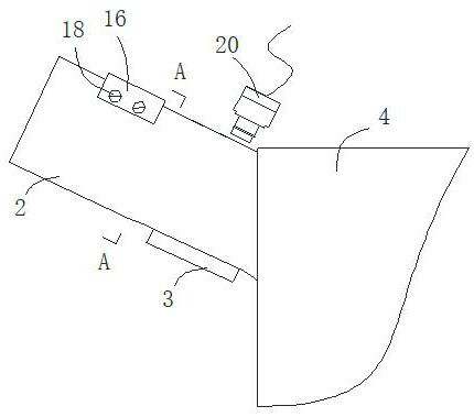 Test system for simulating scouring erosion effect of water flow on test piece