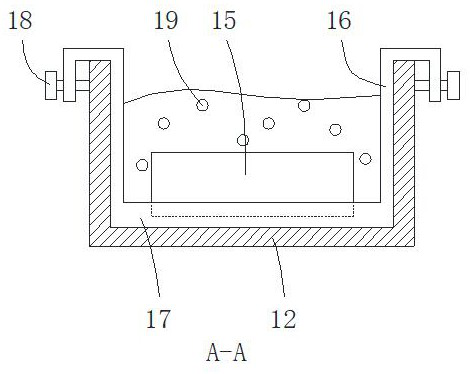 Test system for simulating scouring erosion effect of water flow on test piece