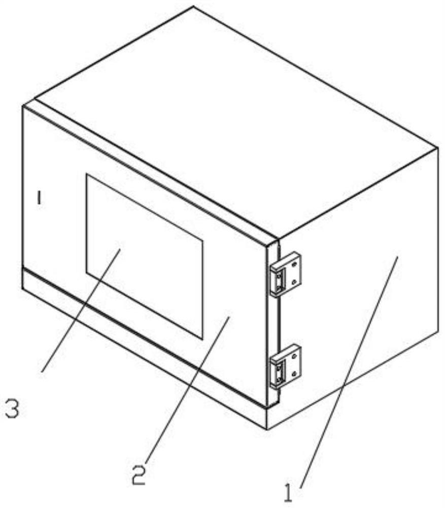 Mine flameproof and intrinsically safe control box