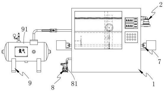 Nondestructive determination device and method for thermal resistivity of carbon material