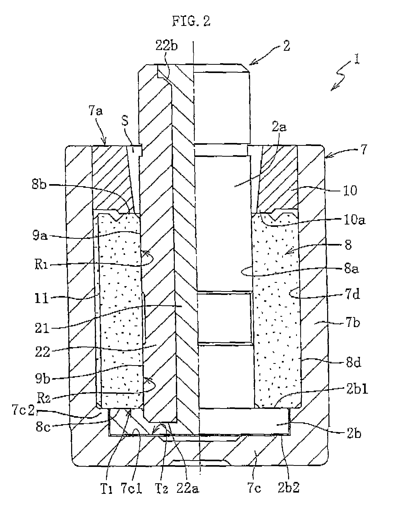 Dynamic bearing device