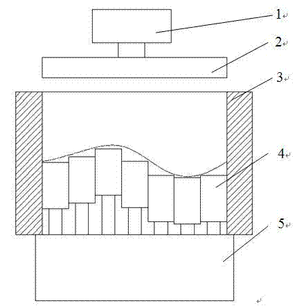 Digital die-free sand mould extrusion forming method