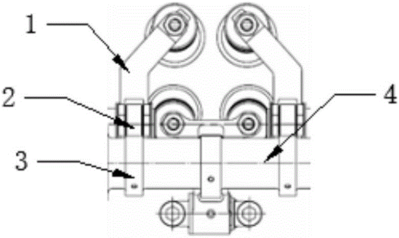 Method for measuring accuracy of position of gas distribution roller