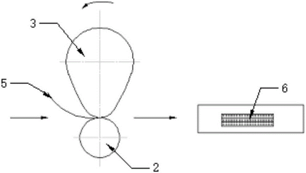 Method for measuring accuracy of position of gas distribution roller