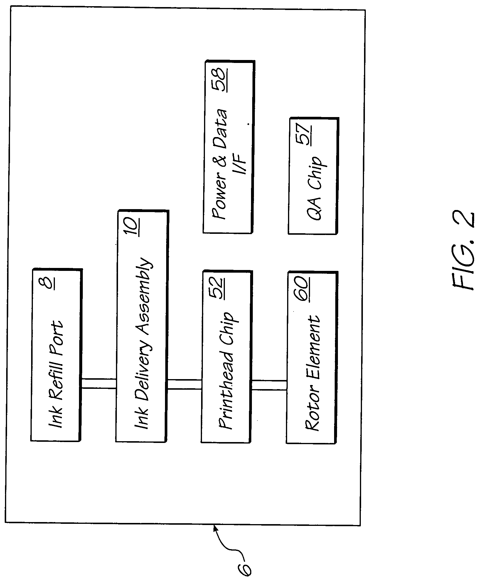 Inkjet printer cartridge with integral shield