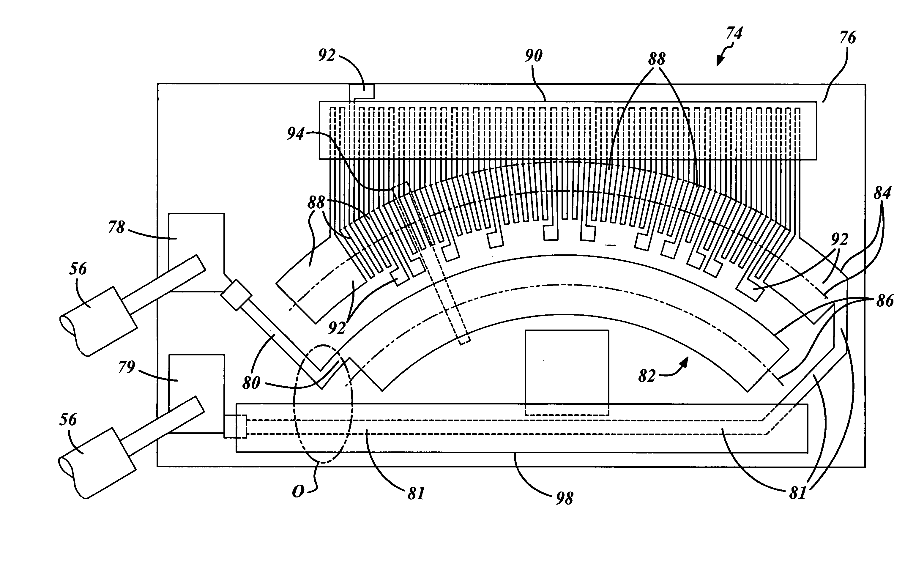 Variable resistor card for a fuel level sensor