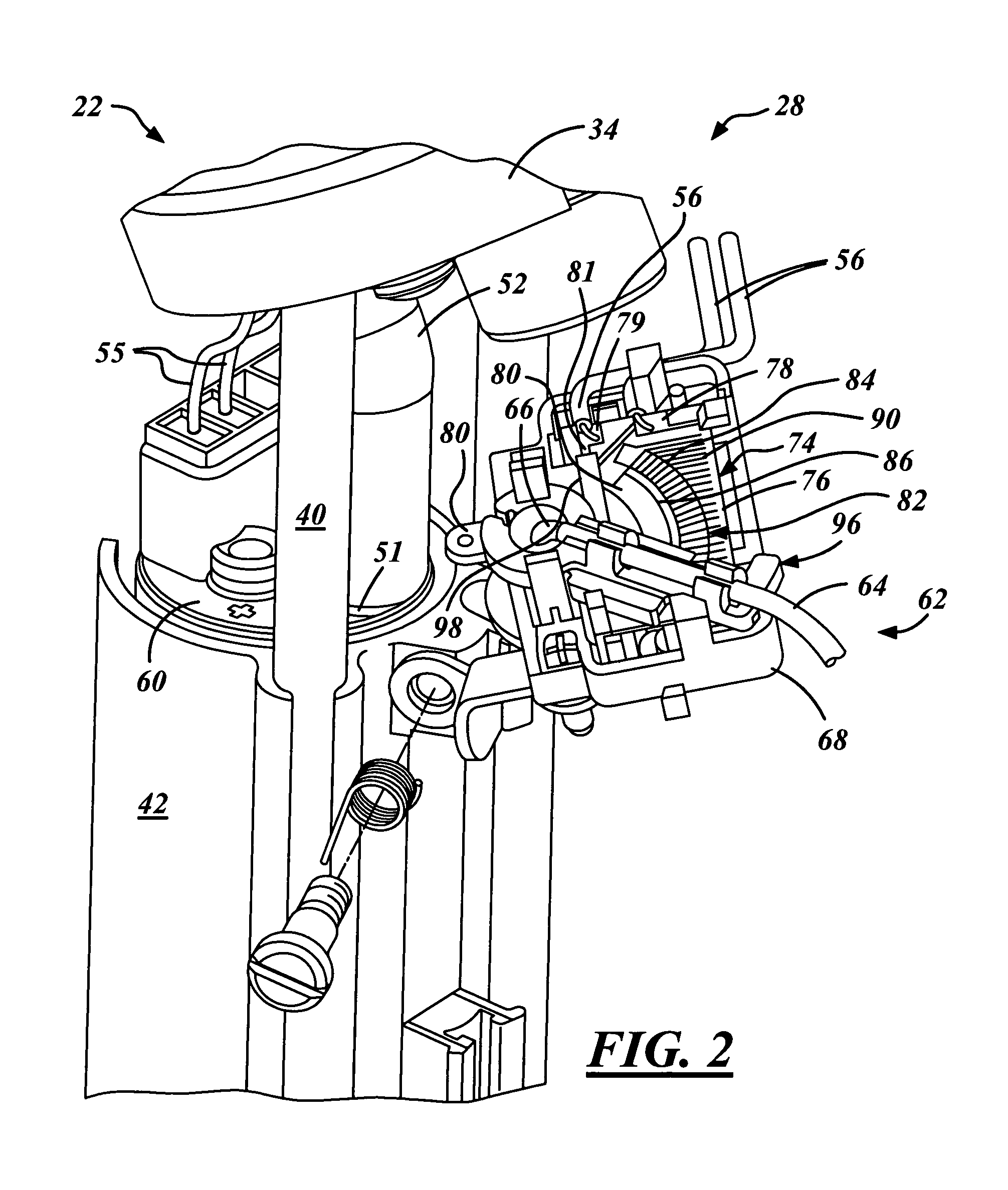 Variable resistor card for a fuel level sensor