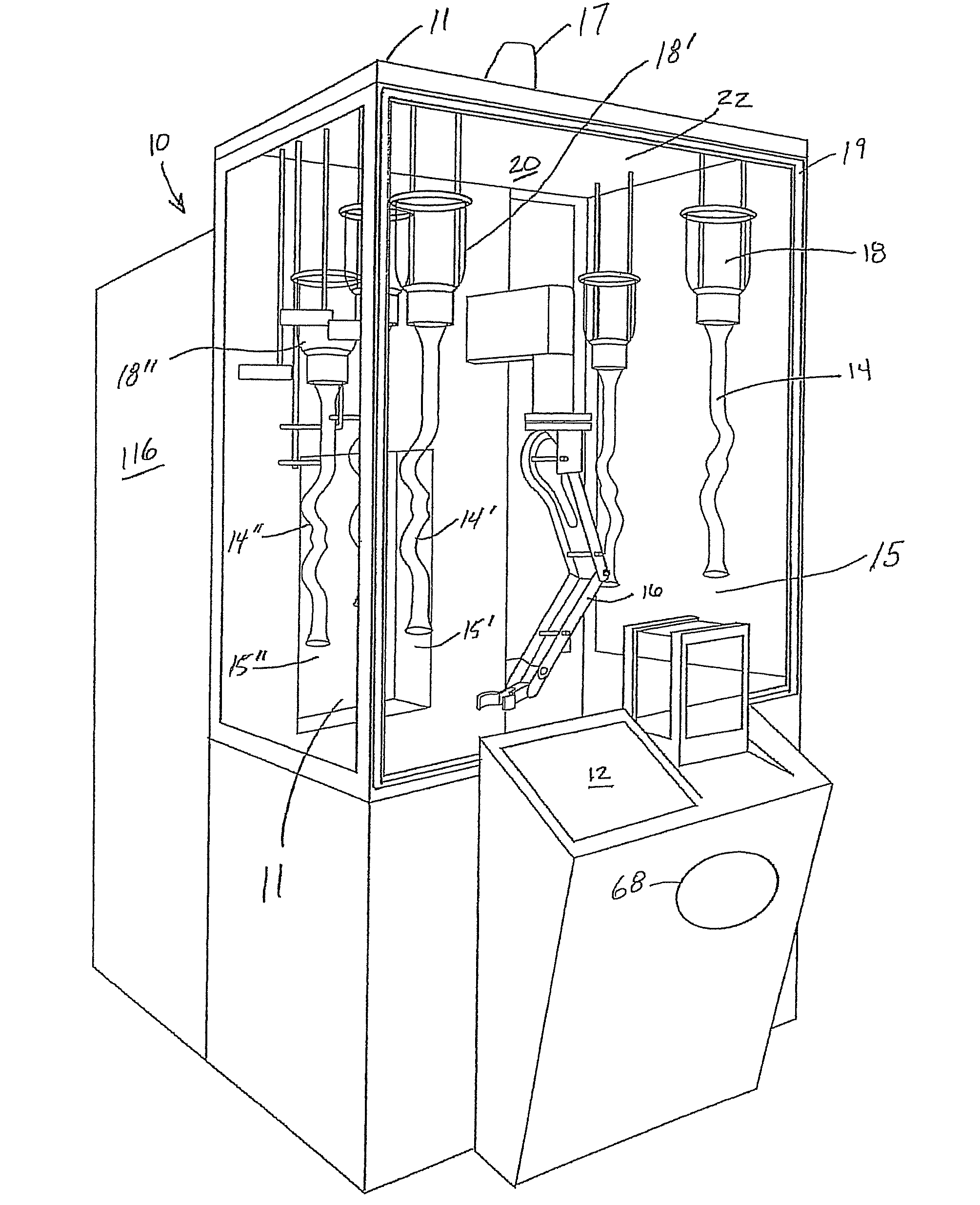 Method and apparatus for dispensing frozen confectionery