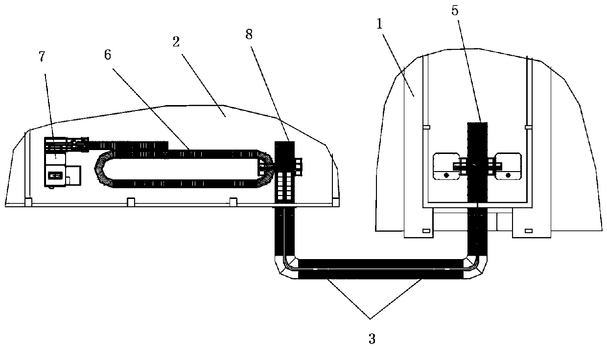 Sampling and sample preparation system used for samples