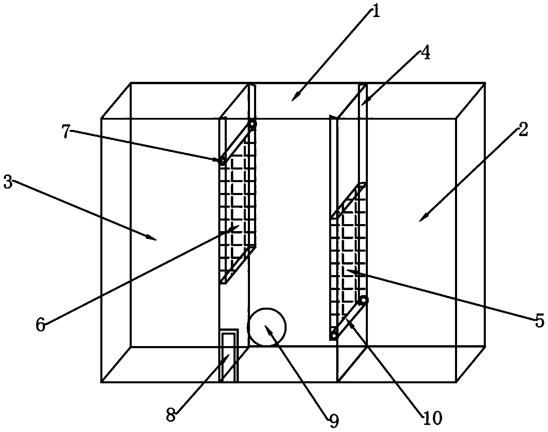 Salt water seed sorting machine