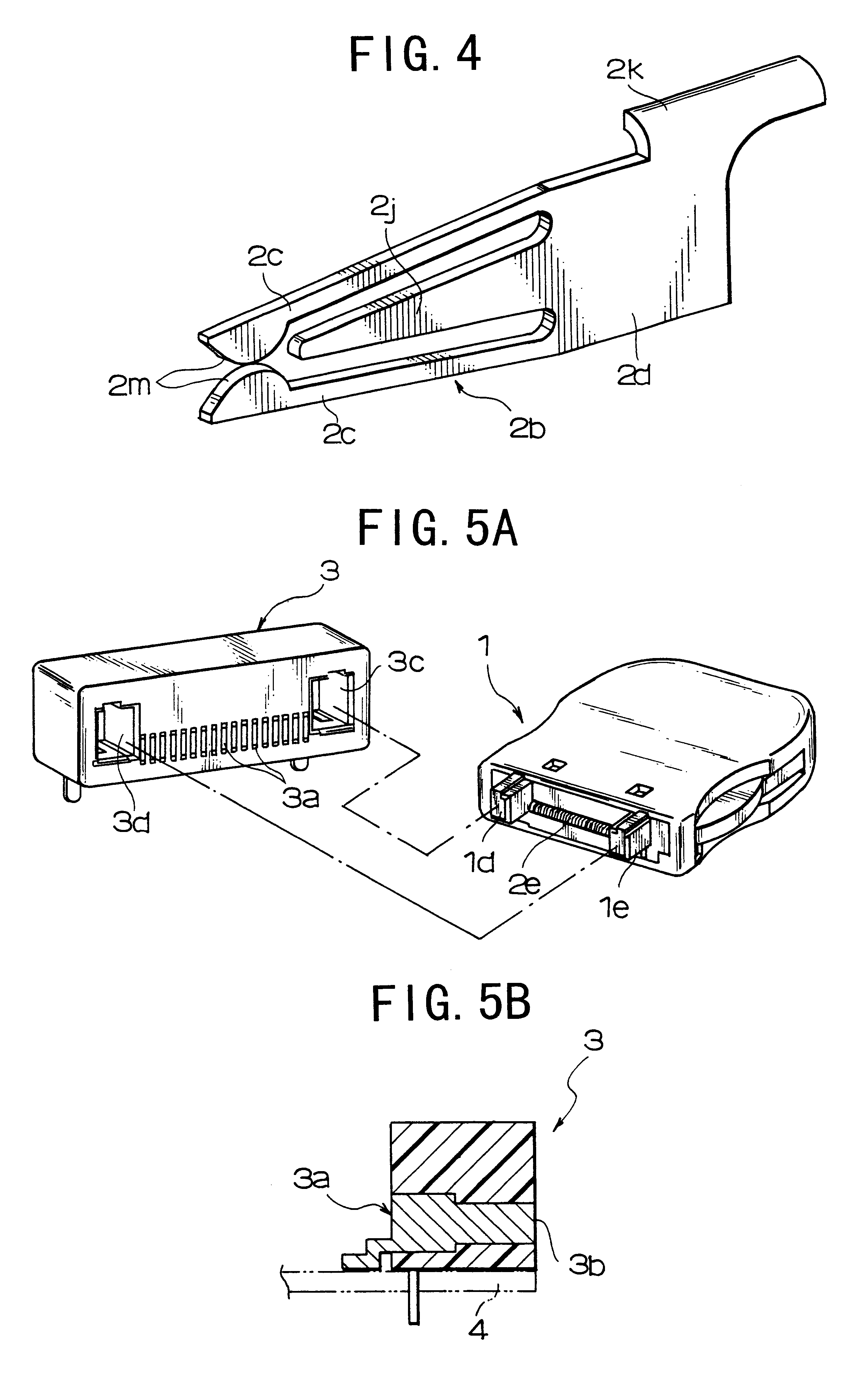 Electric connector having depressible contact pieces capable of conveying a relatively large current