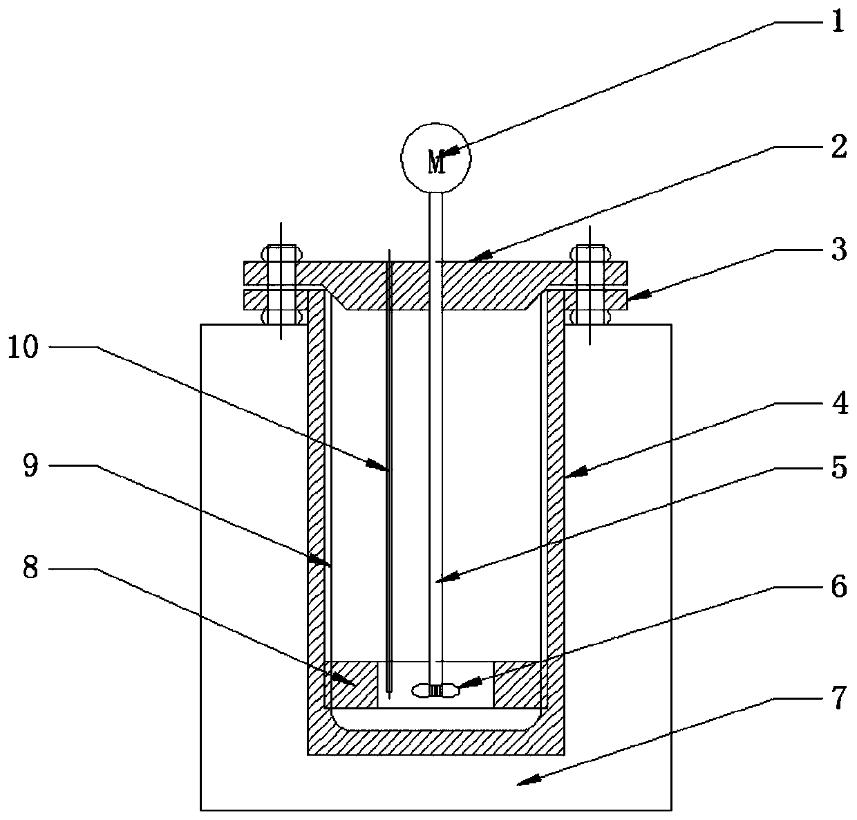 Hydrothermal reaction kettle with flexibly arranged fins in kettle