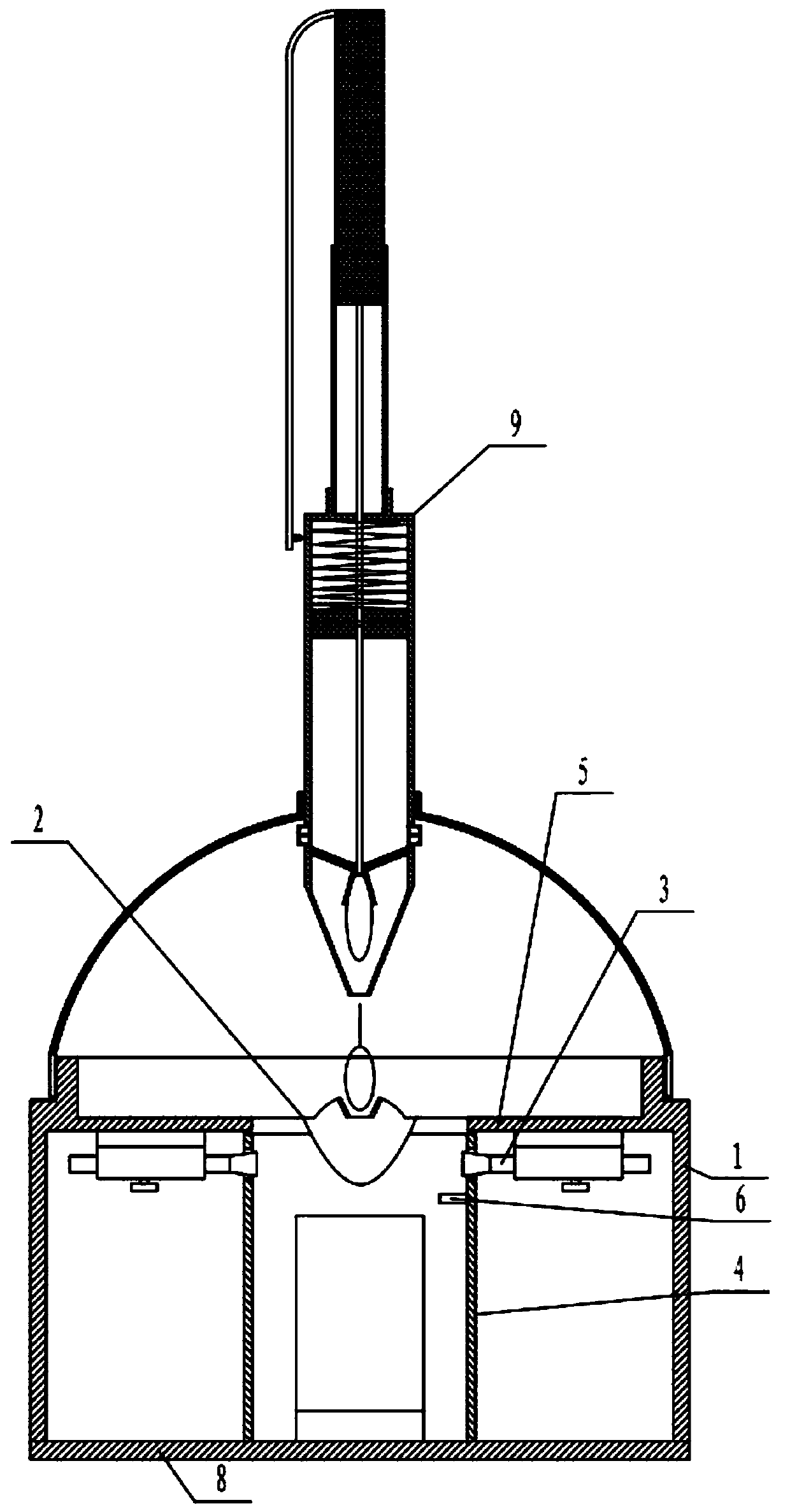 PCR sampling detection device