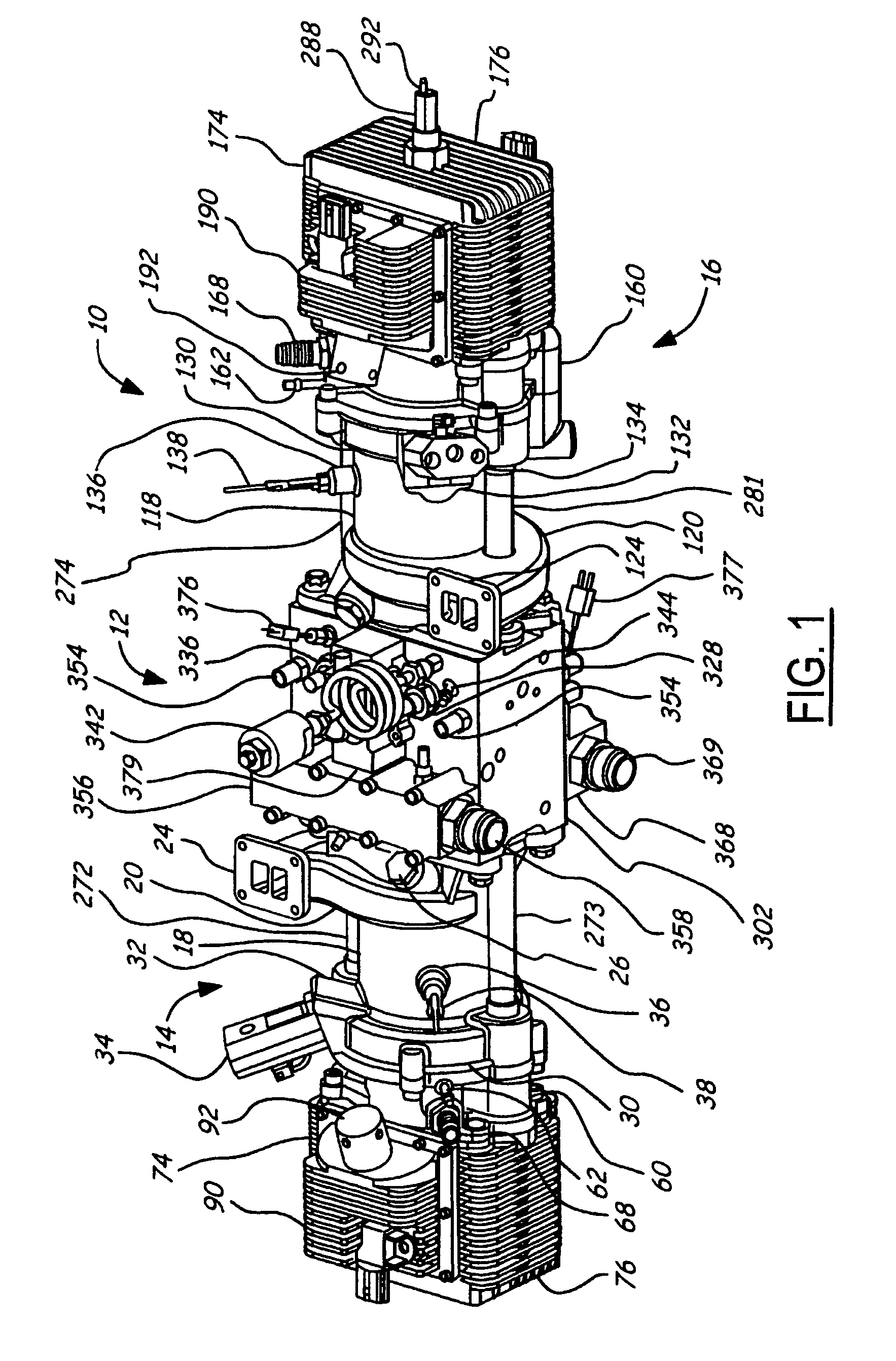 Piston lubrication for a free piston engine